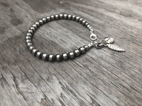 Handmade Navajo Pearl Bracelet ~ All 6mm beads!