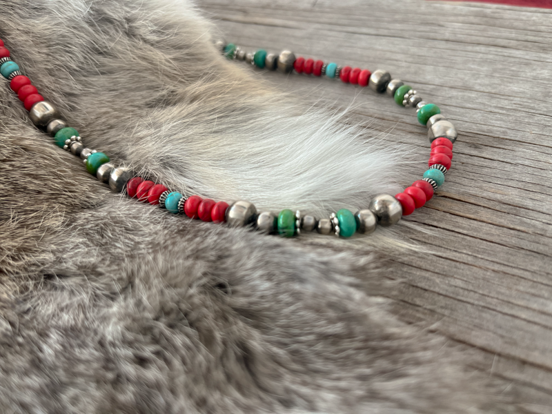 Handmade Navajo Pearl Necklace ~ All 6mm beads ~ Choose Length! – Navajo  Pearls Ranch