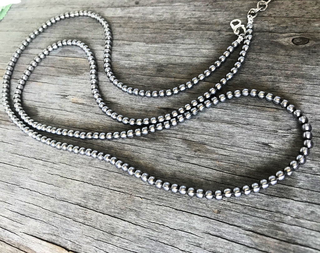 Handmade Navajo Pearl Necklace with 6 & 8mm beads ~ So Pretty! ~ Choos –  Navajo Pearls Ranch