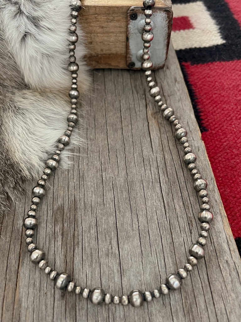 Whitesboro Navajo Pearl And White Bead Necklace @ Blessed – Blessed Buffalo  Boutique